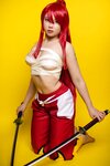 [Cosplay] Virtual Geisha - Erza Scarlet エルザ・スカーレット (Fairy Tail)