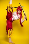 [Cosplay] Virtual Geisha - Erza Scarlet エルザ・スカーレット (Fairy Tail)