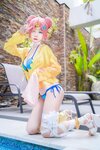 [Cosplay] Arty 亞緹 - FGO Frankenstein Swimsuit フランケンシュタイン (Fate Grand Order)