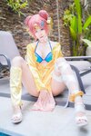 [Cosplay] Arty 亞緹 - FGO Frankenstein Swimsuit フランケンシュタイン (Fate Grand Order)