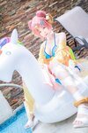 [Cosplay] Arty 亞緹 - FGO Frankenstein Swimsuit フランケンシュタイン (Fate Grand Order)