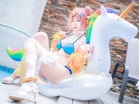 [Cosplay] Arty 亞緹 - FGO Frankenstein Swimsuit フランケンシュタイン (Fate Grand Order)