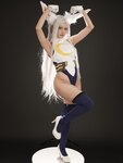 [Cosplay] PingPing 平平 - Rumi Usagiyama aka Mirko 兎うさぎ山やまルミ (My Hero Academia)