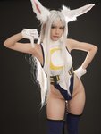 [Cosplay] PingPing 平平 - Rumi Usagiyama aka Mirko 兎うさぎ山やまルミ (My Hero Academia)