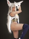 [Cosplay] PingPing 平平 - Rumi Usagiyama aka Mirko 兎うさぎ山やまルミ (My Hero Academia)