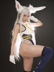 [Cosplay] PingPing 平平 - Rumi Usagiyama aka Mirko 兎うさぎ山やまルミ (My Hero Academia)