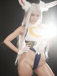 [Cosplay] PingPing 平平 - Rumi Usagiyama aka Mirko 兎うさぎ山やまルミ (My Hero Academia)
