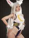 [Cosplay] PingPing 平平 - Rumi Usagiyama aka Mirko 兎うさぎ山やまルミ (My Hero Academia)