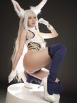 [Cosplay] PingPing 平平 - Rumi Usagiyama aka Mirko 兎うさぎ山やまルミ (My Hero Academia)