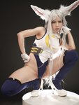[Cosplay] PingPing 平平 - Rumi Usagiyama aka Mirko 兎うさぎ山やまルミ (My Hero Academia)