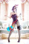 [Cosplay] Rinka Okita 沖田凜花 - Shuten Douji 酒呑童子 Bunny ver. (Fate Grand Order)