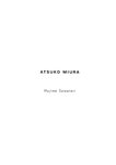 [Photobook] 三浦敦子 - ATSUKO MIURA／HAJIME SAWATARI