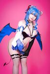 [Cosplay] Yoshinobi - Succubus Ganyu サキュバス・ガニュ