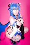 [Cosplay] Yoshinobi - Succubus Ganyu サキュバス・ガニュ