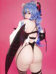 [Cosplay] Yoshinobi - Succubus Ganyu サキュバス・ガニュ
