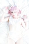 [Cosplay] Mime 弥美 - 白粉色兔女郎