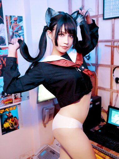 [COSPLAY] PingPing – Kuroneko