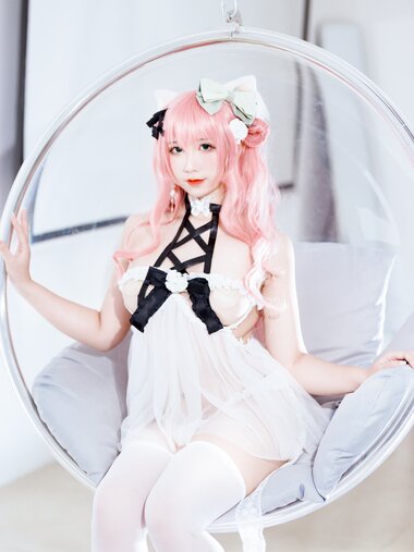 [COSPLAY] 九曲Jean – 粉发妹妹 [46P-256MB]