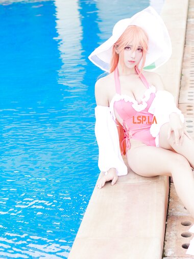 [COSPLAY] 九曲Jean – 黎塞留泳装 [25P-347MB]
