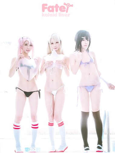 [Cosplay] Rinka Okita 沖田凜花 & Yakira 鈴鈴, Oni Hime 鬼姬 - Fate kaleid liner プリズマ☆イリヤ)
