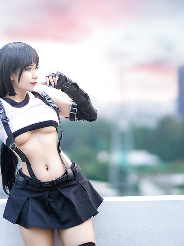 [Cosplay] Umeko J. - Tifa Lockhart ティファ・ロックハート Vol.01