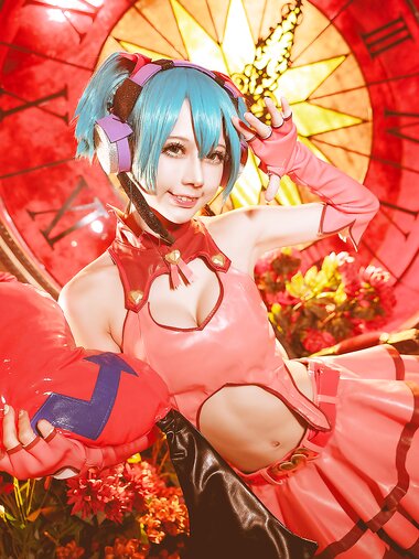 [Cosplay] Rinka Okita 沖田凜花 - 初音ミク Sweet Devil ver