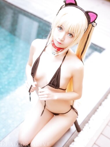 [Cosplay] Rinka Okita 沖田凜花 - Marie Rose Swimsuit マリー・ローズ 水着 (DEAD OR ALIVE Xtreme 3)