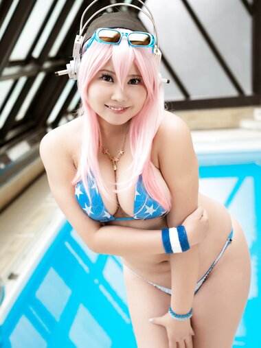 [Cospuri] No. 0406 Aisa Tamano - Super Sonico すーぱーそに子