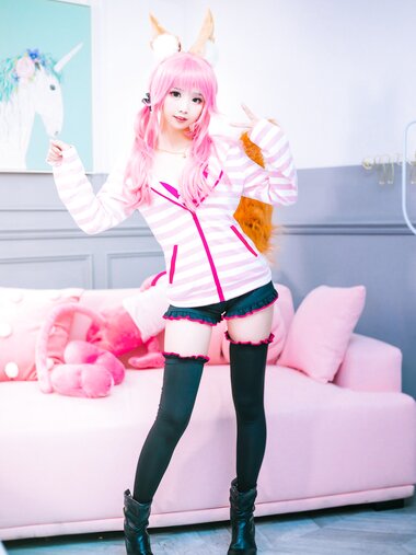 [Cosplay] Mbxer 面饼仙儿 - Tamamo-no-Mae Daily Life玉藻前日常