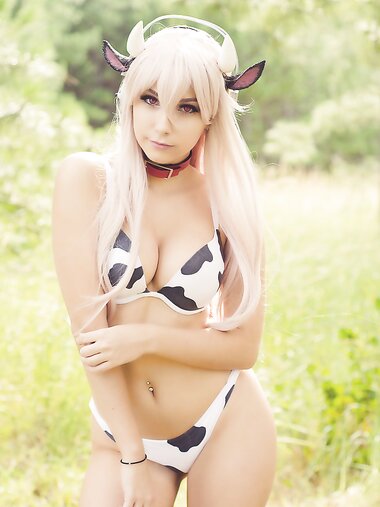 [Cosplay] Beke Jacoba - Super Sonico Cow Girl すーぱーそに子