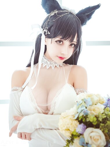 [Cosplay] Rinka Okita 沖田凜花 - Atago pledge ver. (Azur Lane) 愛宕 誓約ver. (アズールレーン)