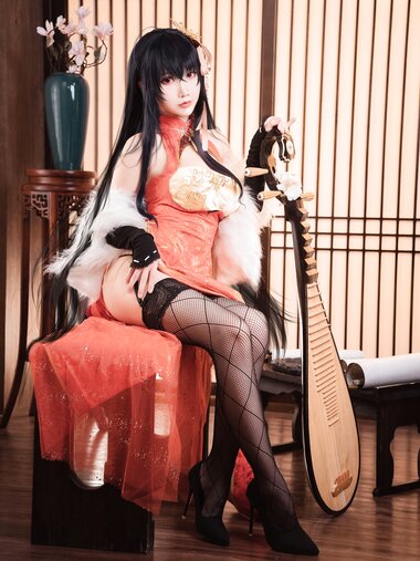 [Cosplay] Mbxer 面饼仙儿 - Taihou 大凤旗袍