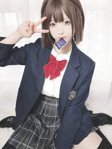 [Cosplay] Asagiriai 愛 制服自拍