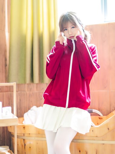 Coser@小仓千代w - No.2 - 红色体操服