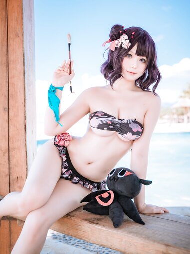[Cosplay] w百合欧皇子w 沙滩