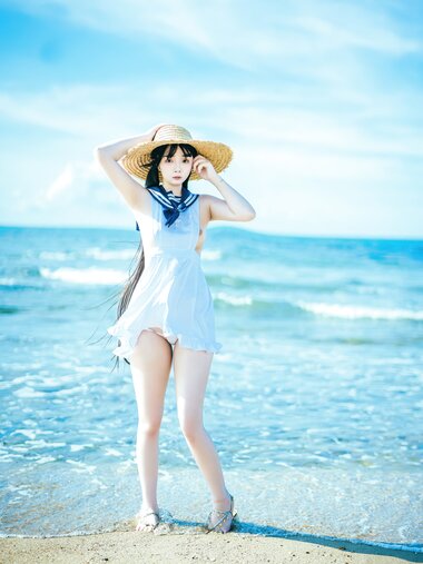 [Cosplay] 落落Raku – 海韵 [55P-353MB]