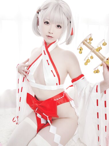 [Cosplay] Asagiriai 愛ちゃん NO.021 巫女服自拍 [40P-150MB]