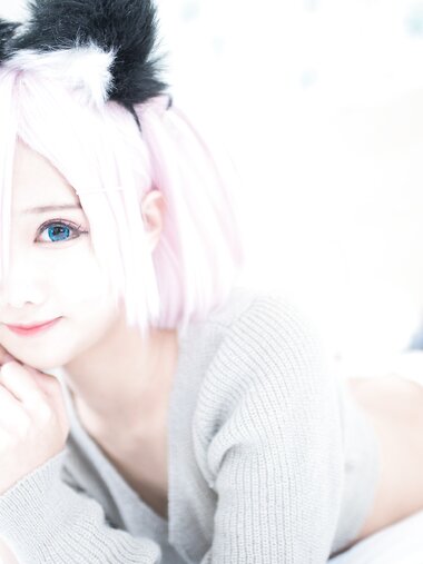 [Cosplay] 羽天shine 猫耳超短裤