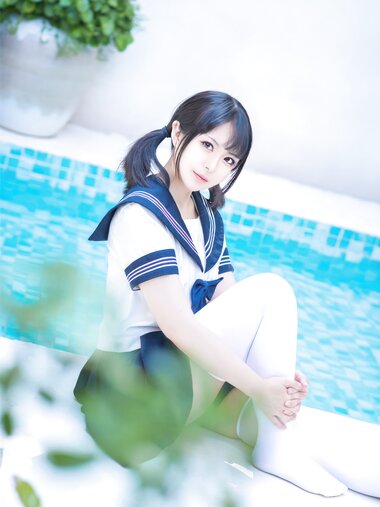 [Cosplay] Husensen 虎森森 - JK Dead Reservoir Water JK死库水