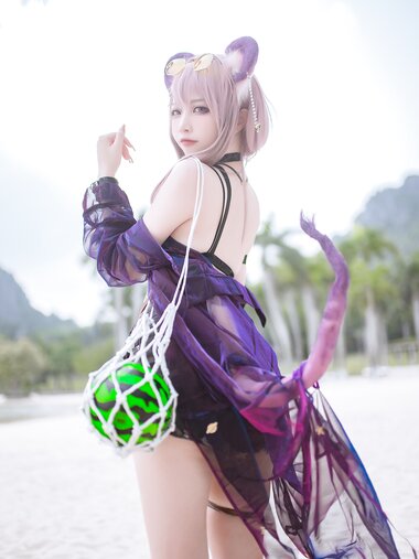 [Cosplay] 二佐Nisa 泰拉夏日纪事 佐佐林雨霞