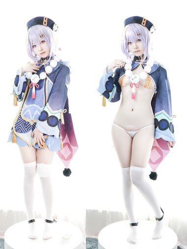 [Cosplay] Asagiriai 愛ちゃん NO.008 原神 七七 [35P-355MB]