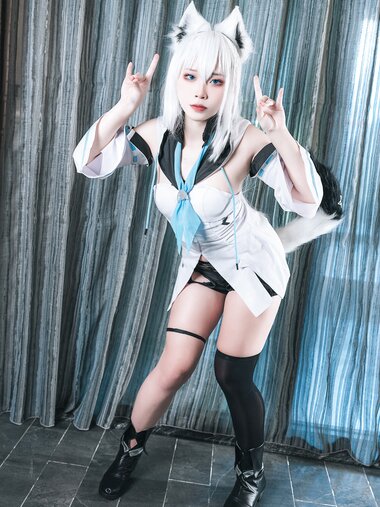 [Cosplay] 浵卡Tokar – 白上吹雪 Shirakami Fubuki [43P1V-1.57G]