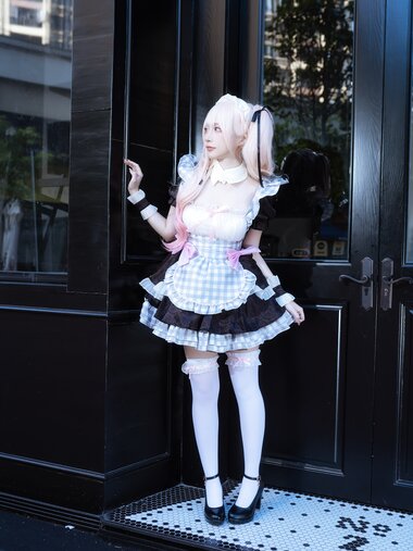 [Cosplay] 二佐Nisa 海梦 女仆