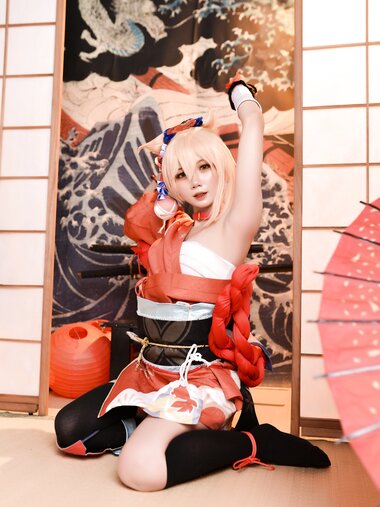 [Cosplay] PoppaChan ポッパちゃん - Yomiya (Genshin Impact)