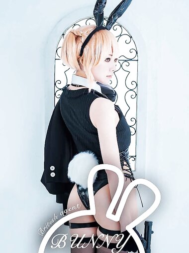 [Cosplay][Harmonytzsche] Nawo なを。 - Bunny Welrod Mk.2 (Girls' Frontline)
