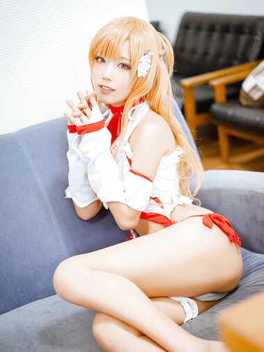[Cosplay] Celia 切切 - Asuna Lingerie 亚丝娜内衣
