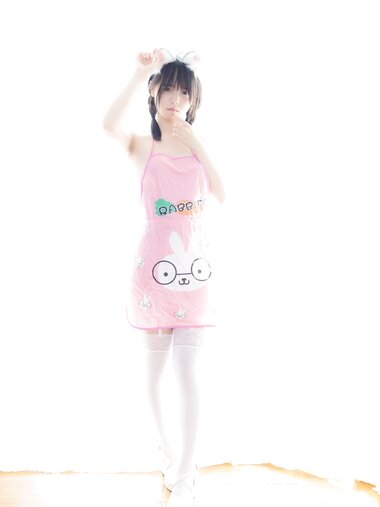 [少女秩序] 小鱼 - 粉色肚兜 [92P1V-1.99G] watermarked