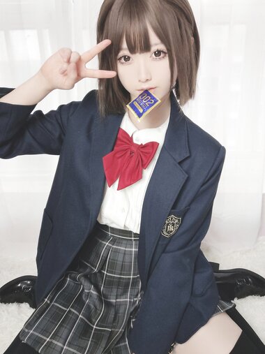 [Cosplay] Asagiriai 朝霧愛 - Uniform Selfie 制服自撮り