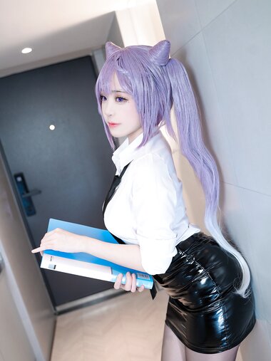 [Cosplay] Miko 酱 - Tokiharu OL 刻晴 OL