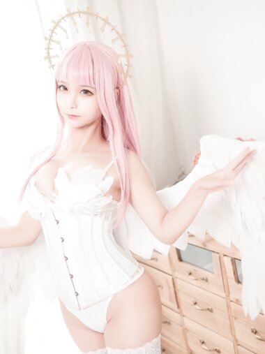 [Cosplay] Chun Momo 蠢沫沫 - Momo True Love, Version Light Angel 沫沫真爱版 光天使